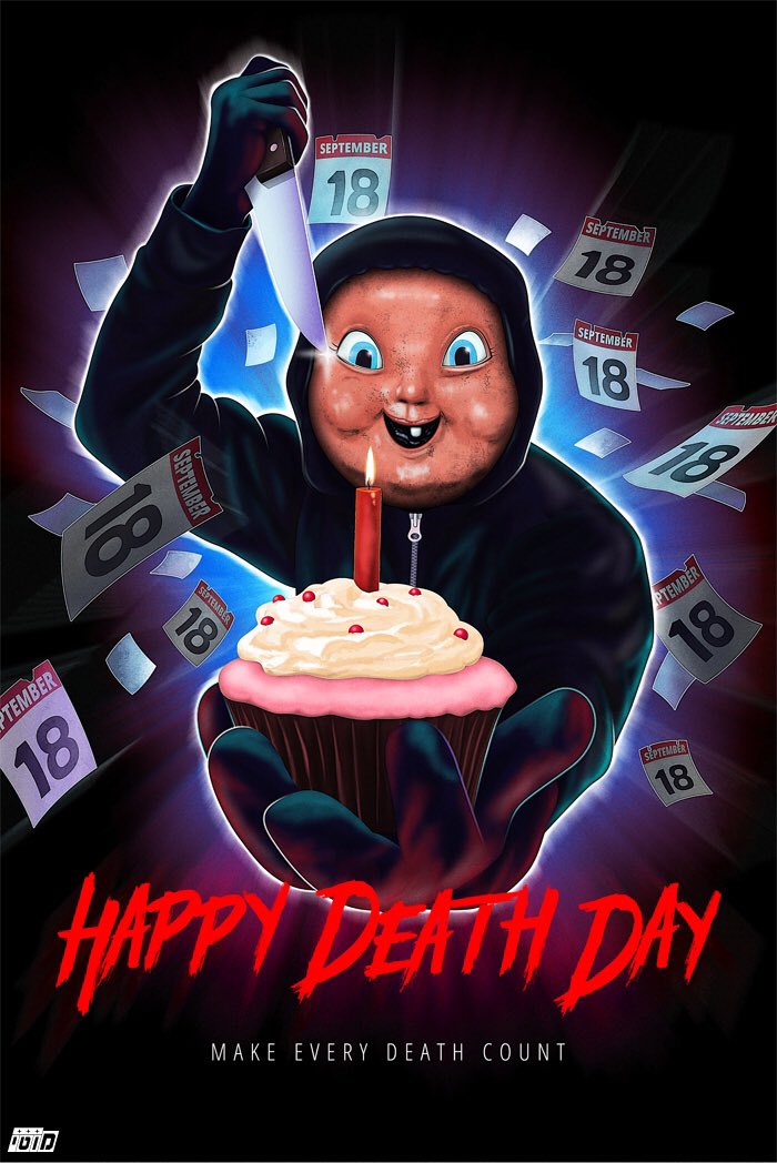 Up next at number 13 I party like there is no tomorrow with HAPPY DEATH DAY.
