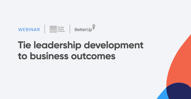 Do you know how effective your leadership development programs are? Learn a new way to track their value, and how you can boost the bottom-line benefits of your L&D. Register now https://bit.ly/2Vdp1K9 #employeeexperience #humancapital #professionaldevelopment #HR