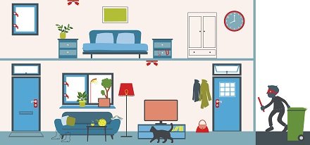 In de herfst- en wintermaanden stijgt jaarlijks het aantal #woninginbraken. Hoe komen inbrekers het vaakst binnen? Check het nu met de #Inbraakchecker! op inbraakchecker.nl #donkeredagen #pkvw #inbraak