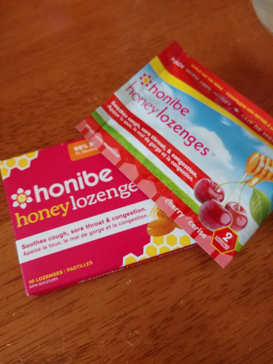 jbax2875's tweet photo. Well I am #Thankful for @teambirt helping me prepare for my first teacher cold with @honibe lozenges! My fav https://t.co/z3IZlperj0