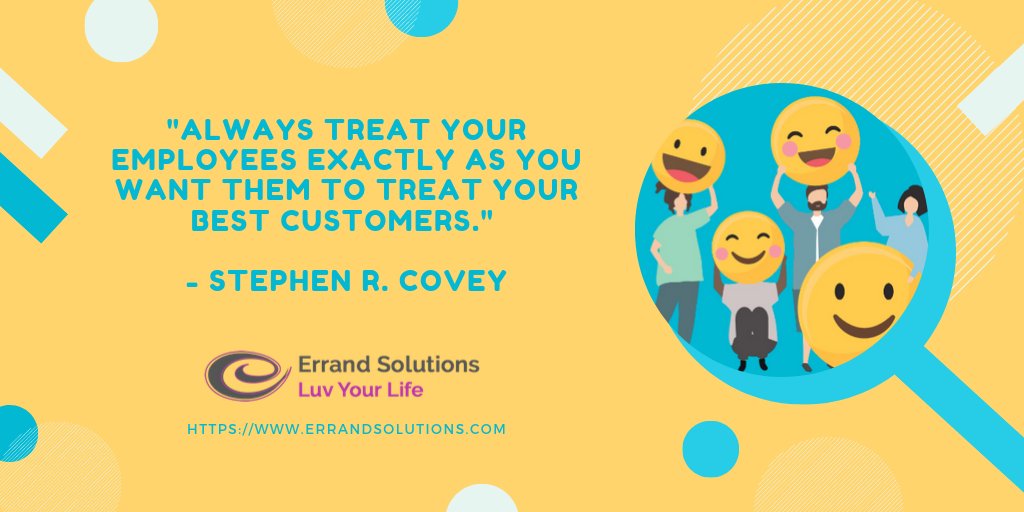 errandsolutions's tweet image. We agree! Contact us today to enhance your employee benefits! #ErrandSolutions bit.ly/2oVXRM7