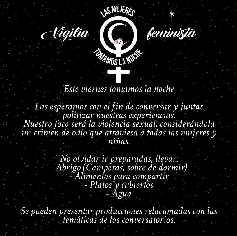 __ccarolina__'s tweet photo. LAS MUJERES TOMAMOS LA NOCHE
[ Vigilia Septaratista]

18/10 - Plaza Cagancha - 21:30

#TomamosLaNoche 

Rt. Para difundir https://t.co/iQpLT4ZCKj