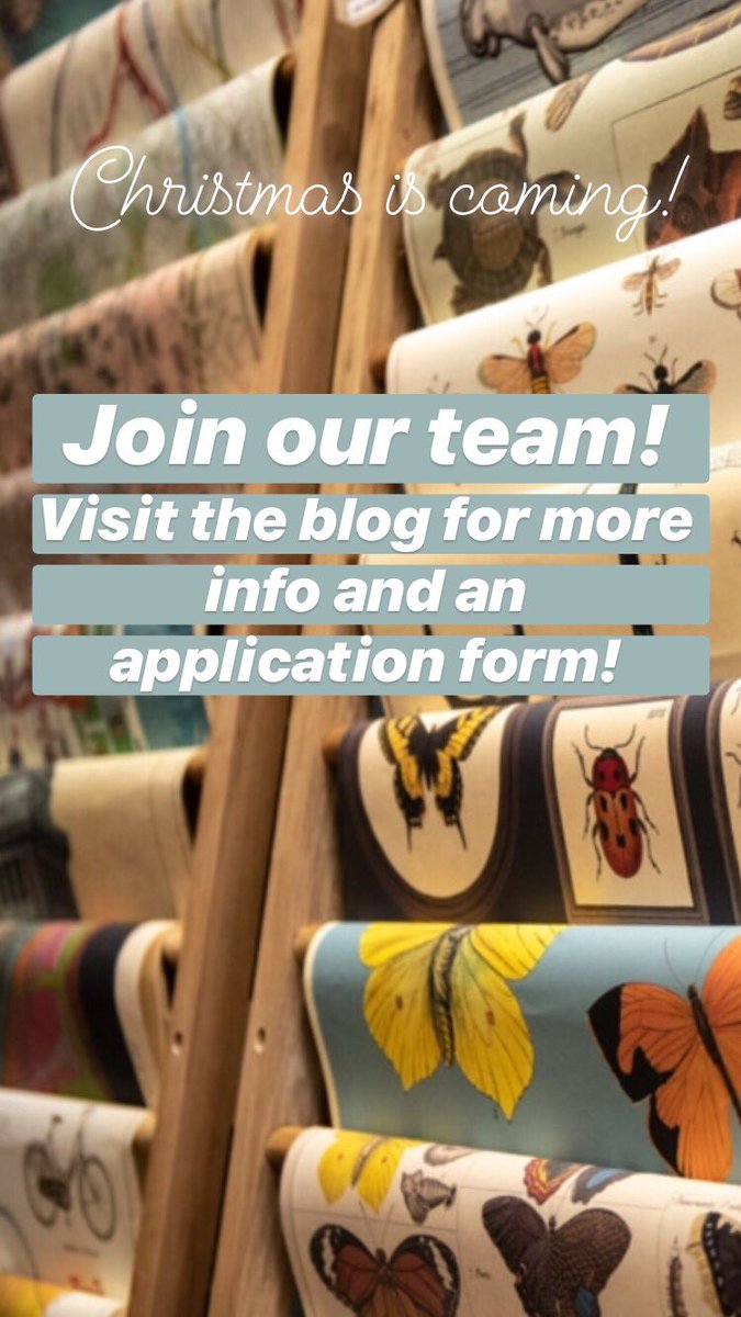 Come and join our team for the busy Christmas season! Tag anyone local who might be interested :)