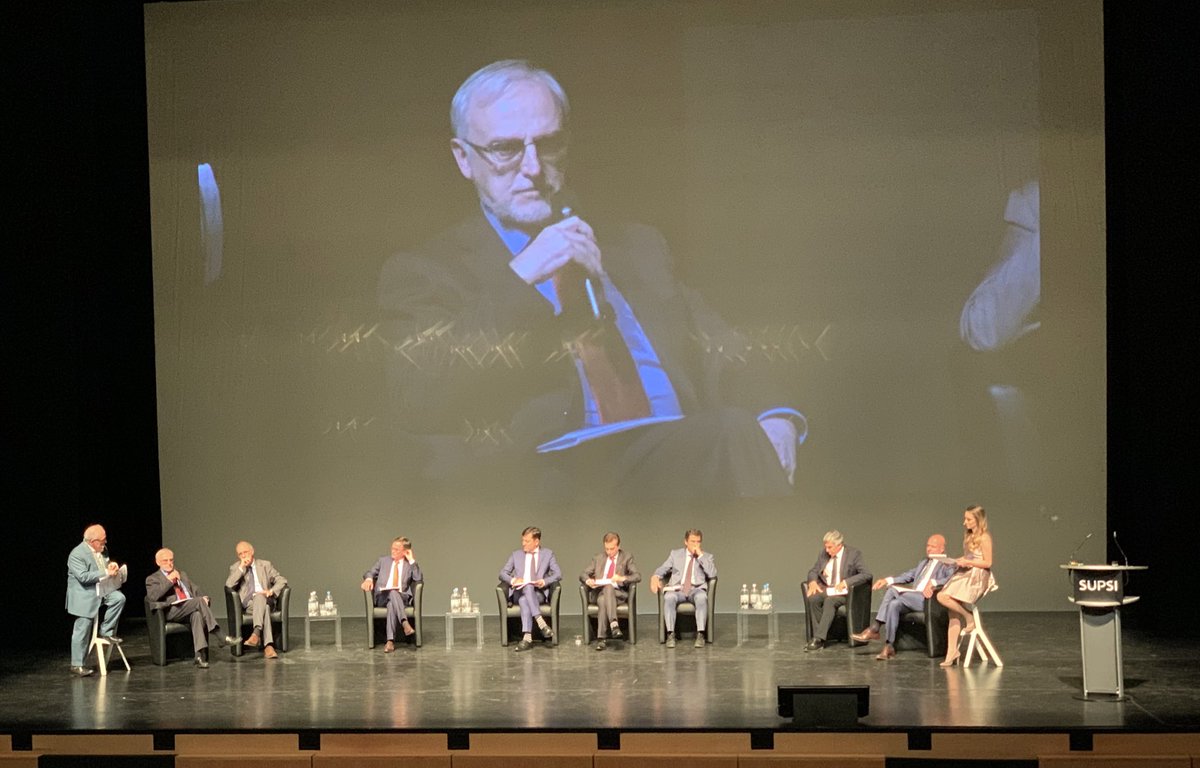 supsi_ch's tweet photo. Last panel of #SSIF19: #policy and #innovation. How facilitate a sustainable interaction btw science, economy and society? With Claudio Böer, @enriconardelli, @bruun_otto, Giovanni Azzone, Christoph Eymann, @christianvitta, @fregazzi and @MBorradori https://t.co/Kji83pMtqp