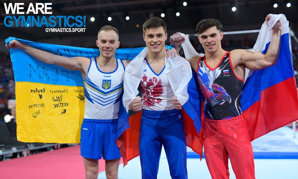 RussianEmbassy's tweet image. #TeamRussia wins 9 medals in total, incl 3 gold  in #Stuttgart2019 @gymnastics! We are proud of you!