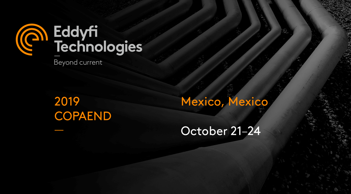 eddyfi's tweet photo. Eddyfi Technologies will be in Mexico next week for COPAEND! Over 60 companies specializing in equipment and materials for welding inspection will be there. See you at booth 25!
#EddyfiTechnologies #NDT #Eddyfi #M2M #COPAEND #Welding #Inspection https://t.co/F1uSRntGUr