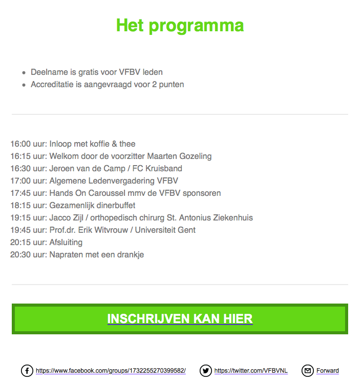 Het programma van het VFBV najaarscongres woe 6 nov 2019 is bekend! Let op accreditatie is aangevraagd. schrijf je in: excelcs.nl/event/vfbv-naj…