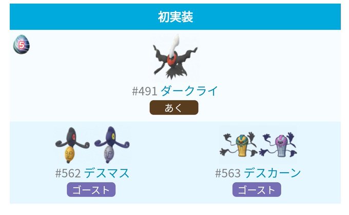 ポケモンgo 幻ダークライレイド登場で法則崩れ 他幻ミュウも登場あるか 19ハロウィン なるる Blog