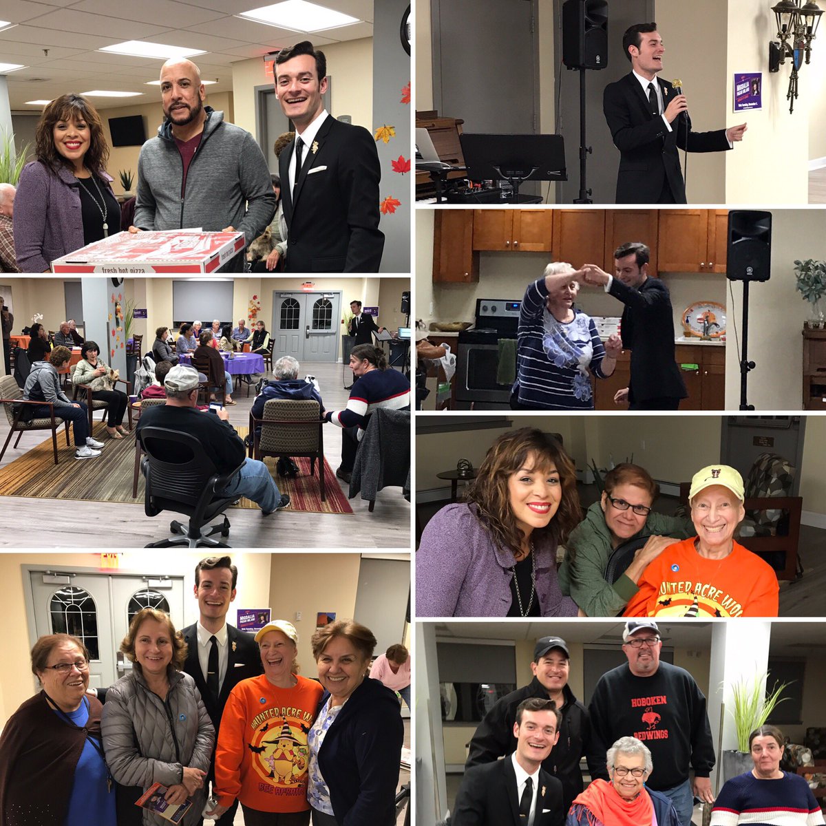 Had a great time dancing and singing along to the songs of Sinatra with these fine folks! Zack Alexander is just amazing! Thank you to Russel and Alan from Basiles pizza for donating the pies and for supporting your local community.