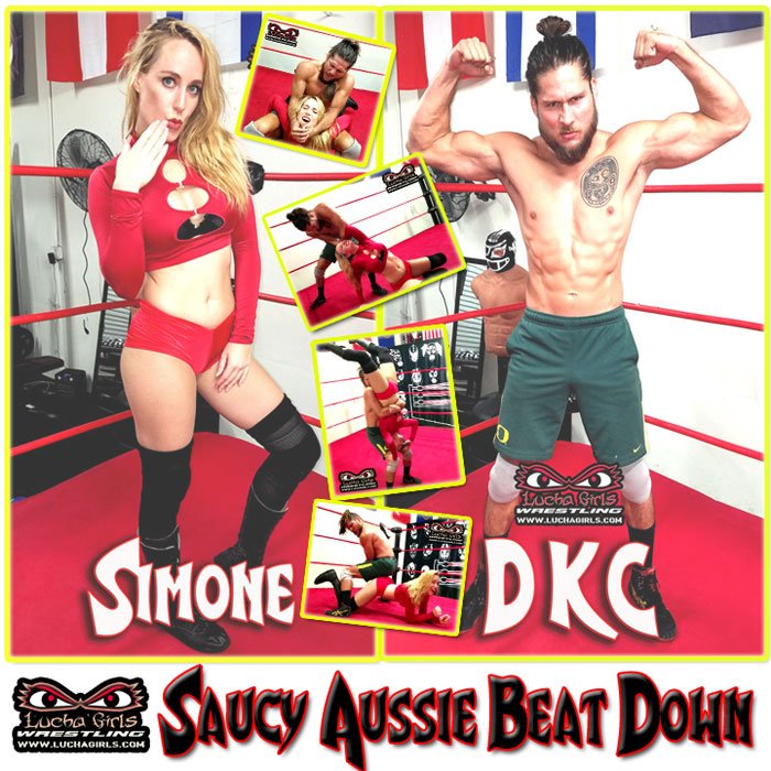 LuchaGirls's tweet photo. New Release at @LuchaGirls 1498-Saucy Aussie Beatdown - #Maledom #MixedWrestling feat @SimoSherie vs @Dylankylecox
https://t.co/z6GJSZq5q3
#MixedProWrestling #SaucyAussie #Maledomination #ManBeatsWoman #MixedProStyle https://t.co/LecvEeYE3p