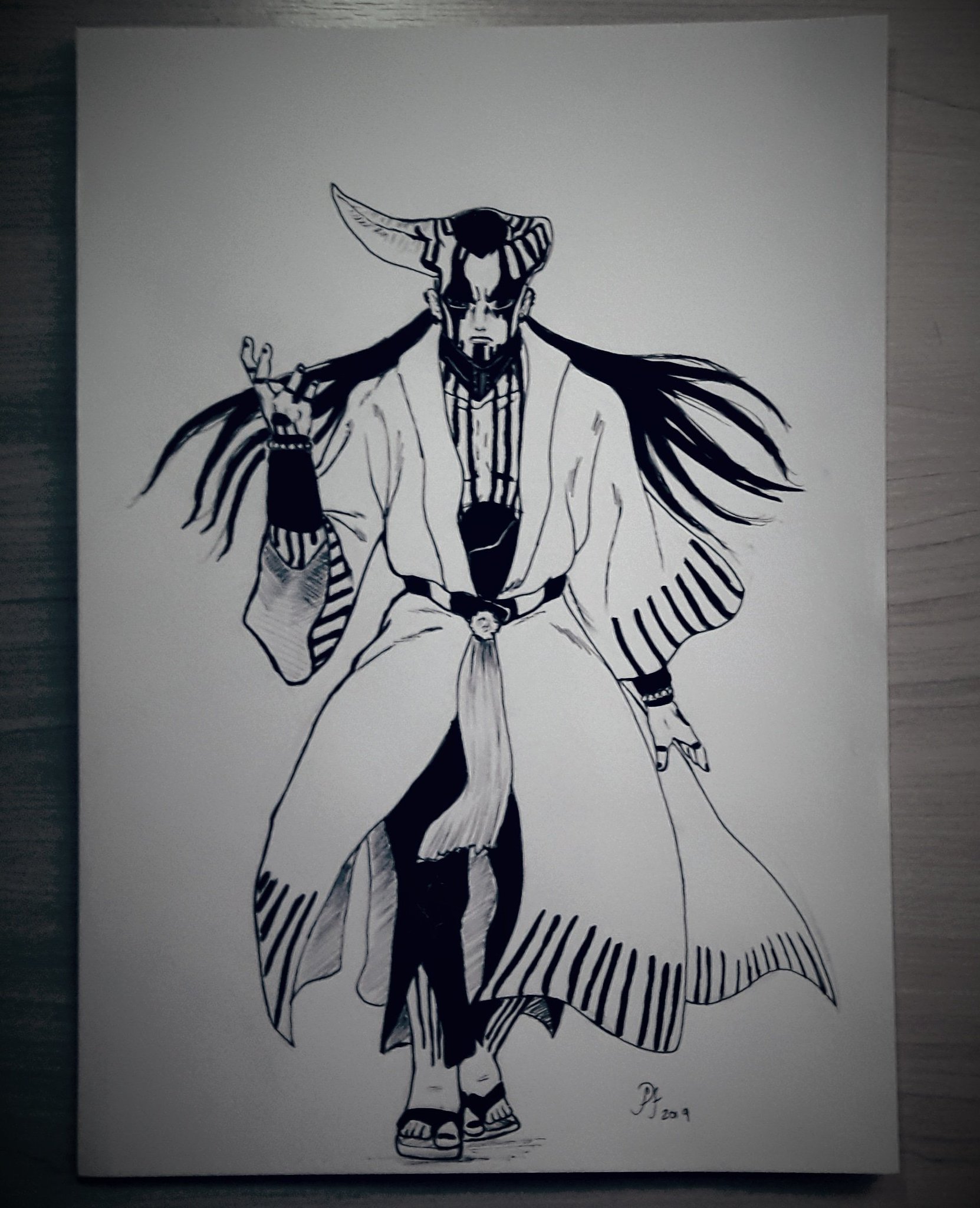 Pablo Fernandes_art on X: INKTOBER - Day 13 Jigen modo Karma