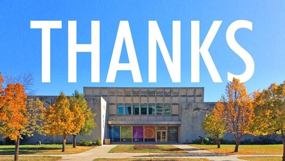 royalsaskmuseum's tweet photo. #HappyThanksgiving! We are open today from 9:30 a.m. to 5:00 p.m. Stop by and see the new additions we have made to the First Nations Gallery, visit the world's largest T. rex @SCOTTYtheTREX, check what #Megamunch is cooking up and much more! https://t.co/6oZFPj9obh