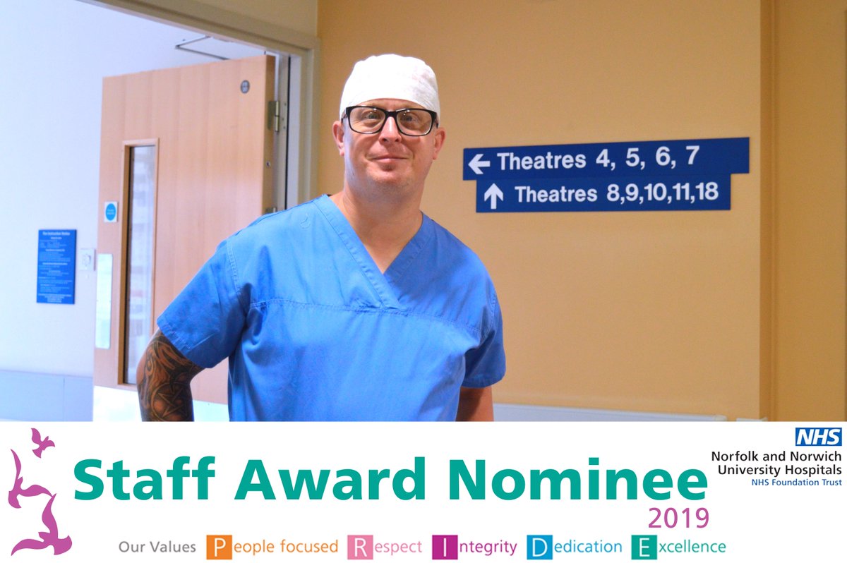 NNUH's tweet image. Meet Rob one of this year's nominees for Unsung Hero at our upcoming Staff Awards. Congratulations Rob!
#NNUHStaffAwards