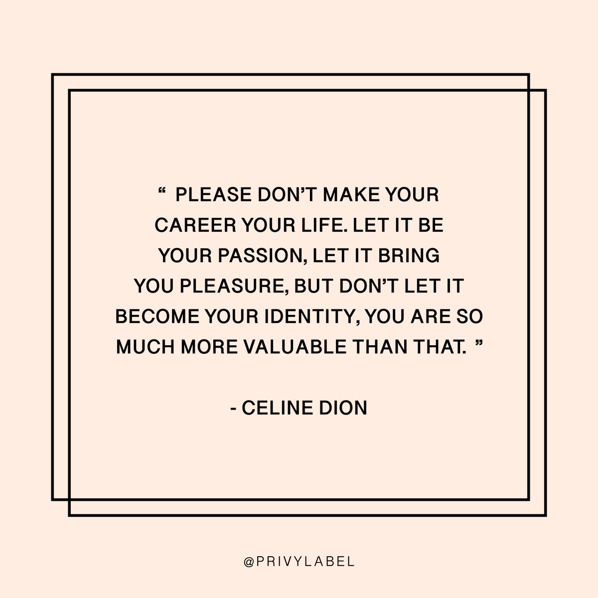 privylabel's tweet photo. Who else struggles with this sometimes? We're capable of SO MUCH MORE! There's a whole world out there with amazing people and places to discover and you're one of them!💞
•
Quote by @celinedion 
Edit by @privylabel 
#privylabel #quoteswelove #wordsthatinspire #mondaymotivation https://t.co/gOuzNdoBHB