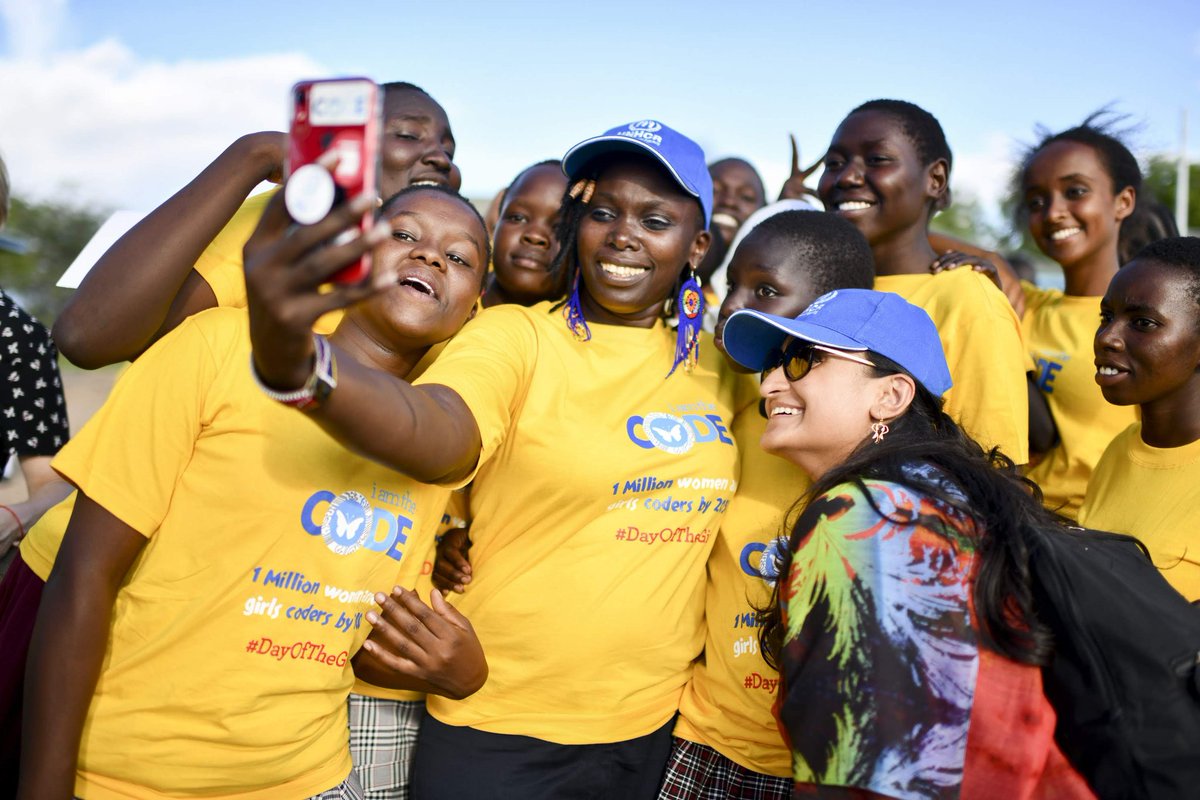 Our CEO was in #Kakuma for the last five days and here is her message to young women and girls living in refugee camps:

"Ten years from today, <a href="/i_amthecode/">iamtheCODE- Enabling Girls Coders by 2030 #SDGs</a> will make sure there are 1 million women and girls coders in the world, and you will be part of this."

<a href="/Fathiaabdalla/">Fathiaa Abdalla</a>