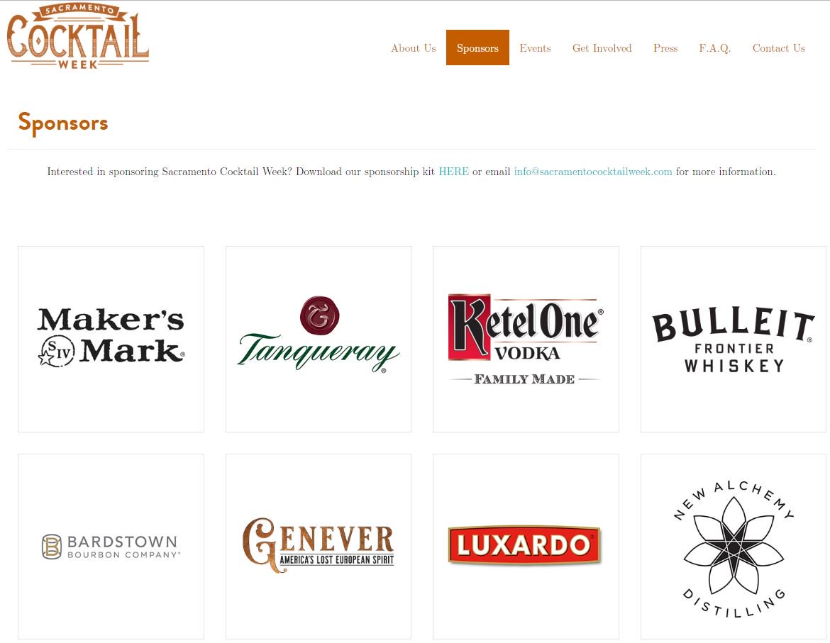 Sacramento cocktail week starts today - New Alchemy Distilling is the only local (or small/craft) sponsor. We'll be doing the Showcase event Thursday at The Bank - downtown sac. #Cocktailweek #sacramento #craftdistilling #gin #aquavit  #NewAlchemyDistl  sacramentococktailweek.com