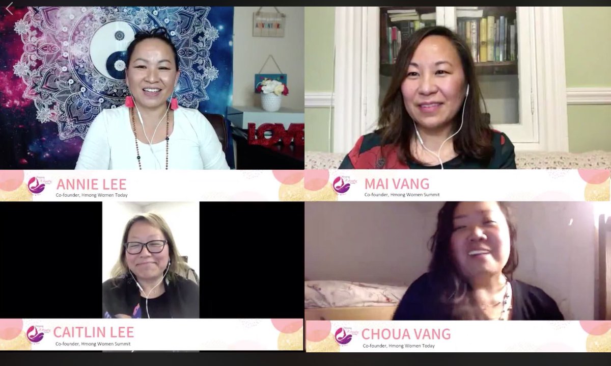 hwstaproject's tweet photo. Did you watch our FB LIVE video from last Friday? You can still catch the video here: https://t.co/l6zV95N2ea .
TY Annie Lee &amp; Choua Steph Vang of Hmong Women Today for hosting our co-founders Mai H Vang &amp; Caitlin Lee.

#hmongwomensummit #leadership #hmongwomentoday https://t.co/FmtxcaaT9Y