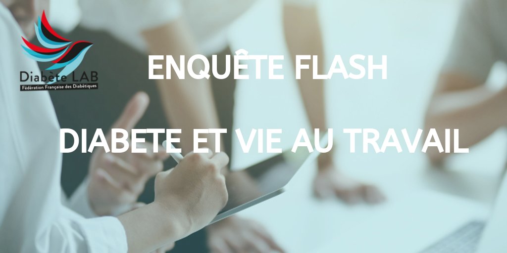 Quelles sont les conséquences du #diabète sur votre vie au #travail: à vous parole ! Merci de contribuer en 5 min. à notre enquête #diabetelab. Anonymat et stockage sécurisé de vos réponses chez un hébergeur agréé par le Ministère  de la Santé👉 scores.sanoia.com/diabete_travai…
