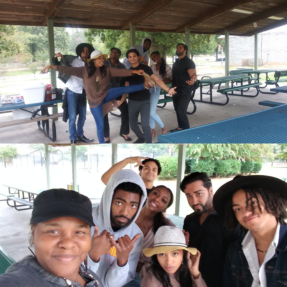 BIRTH_Believe's tweet photo. My Cast is better than yours!! πͺπ½πͺπ½ππ Day 2 of filming TV Pilot "Hagism!" That rain tried to stop me but one monkey don't stop no show!! ππ #Hagism #HagismSeries #BIRTHProductionsLLC #Birthproductions #TVPilot #director #filmmaker #indiefilm #actor #onset #filming #hollywood https://t.co/AzPYXY7Amx