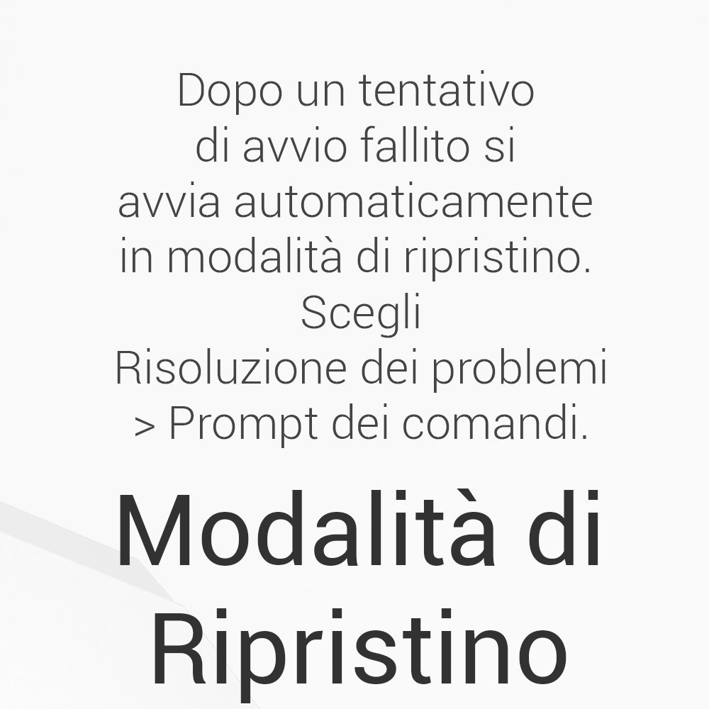 DellAiuta's tweet image. ⚠ #DellAiuta: qualche consiglio semplice per risolvere eventuali problemi di #Boot

utilizzate il comando #bootrec

qui il link di supporto #Microsoft per: Utilizzare Bootrec.exe in Ambiente ripristino #Windows per risolvere i problemi di avvio
🌐 dell.to/2IOITyh