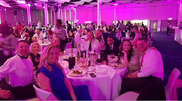 Enormously proud of my <a href="/EE/">EE</a> Merthyr Tydfil contact centre colleagues, who won bronze in the Large Contact Centre category at the <a href="/UKCXAwards/">UKCXAwards</a>. Lovely pic, too – hope you gave it the celebration your hard work deserves! 😀 #UKCXA19