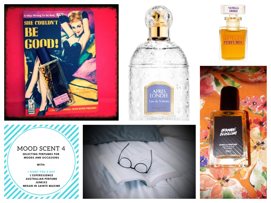 It's MoodScent time again! Four perfume bloggers pool their knowledge to bring you scents for every mood and occasion. This month-Duvet Days. bit.ly/35zqT4M  <a href="/OzPerfumeJunkie/">Portia</a> <a href="/Esperessence33/">L'Esperessence</a> <a href="/meganinstmaxime/">megan thee sainte maxime</a> @FemaleBloggerRT <a href="/UKBlog_RT/">UK Blogger RT</a> #moodscentfour #duvetdays #selfcare