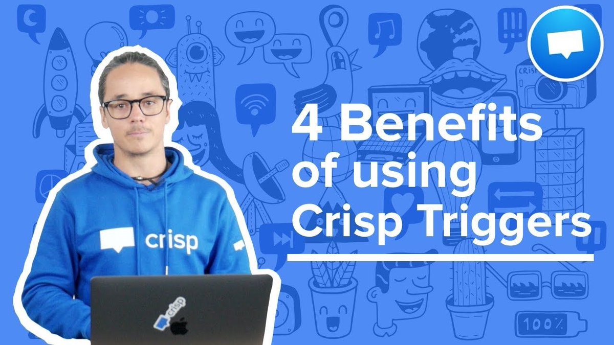 crisp_chat's tweet image. Wondering how you can engage automatically with your website visitors? Here is a quick overview of what Crisp chat triggers can do for your company. 

buff.ly/35ggdrD

#CrispTriggers #WelcomeMessage #AutomatedMessage #ChatTriggers #LiveChatSoftware #ChatSoftware