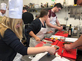 vaughanskitchen's tweet photo. Lots of businesses have taken up our Corporate Culinary Challenge. It's a great #TeamBuilding #CorporateEvent which we run offsite or in our #Devizes #cookeryschool ... lots of fun & edible results! Great for #festive #Christmas #celebrations too!
#greatwestway #loveDevizes https://t.co/vMlPM90Qap