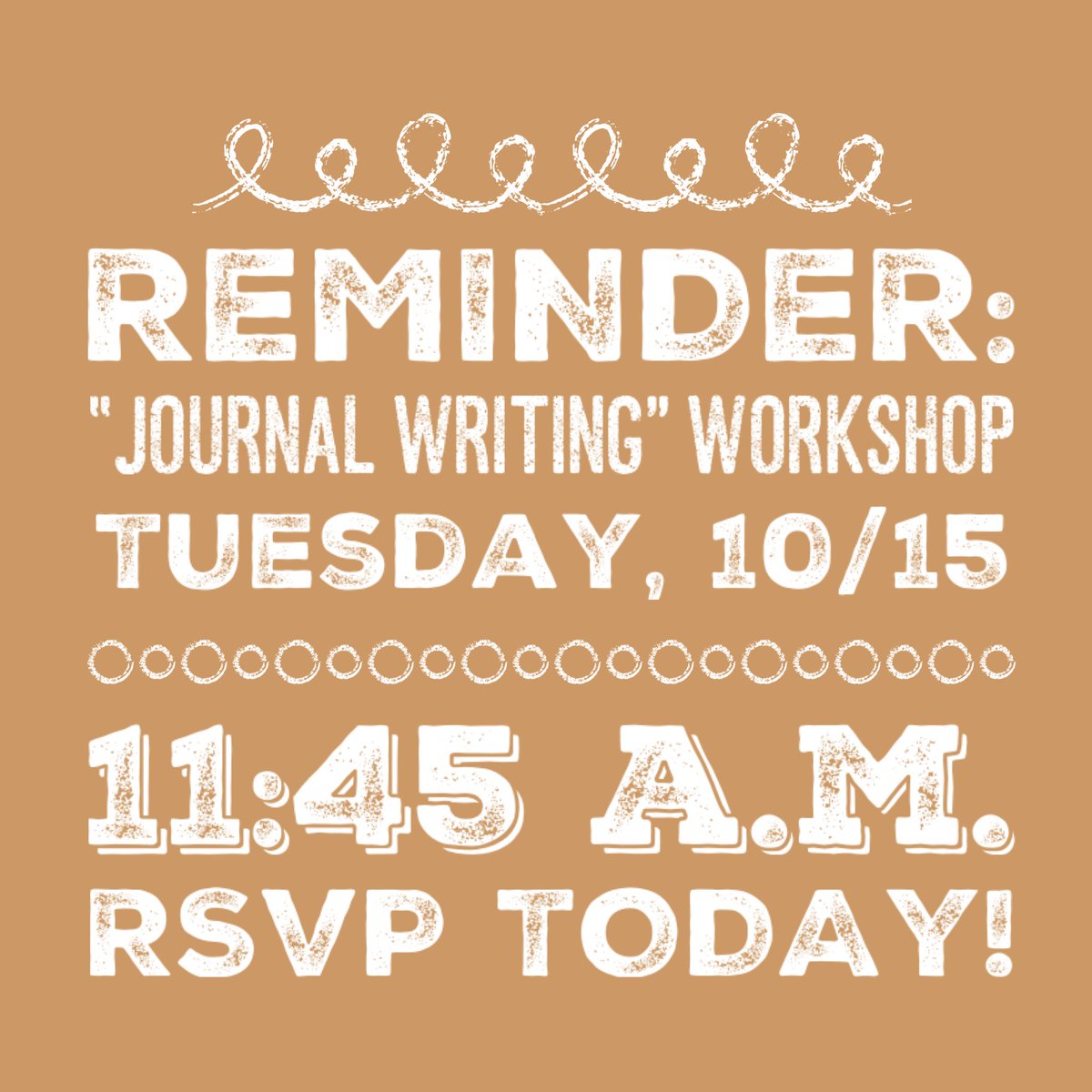 BrookdaleCC_EOF's tweet photo. 🔊 ATTENTION #EOFScholars:  our next #BrownBagWorkshop for #Fall2019 is tomorrow during #CollegeHour!  Learn how to journal effectively &amp; include in your daily routine!  RSVP now at https://t.co/WEGsBeHE2T💻 #EOFAdvantage #EOFPride #EOFStrong #EOFWorks #SuccessStartsAtBrookdale https://t.co/PlXmBKfqLT