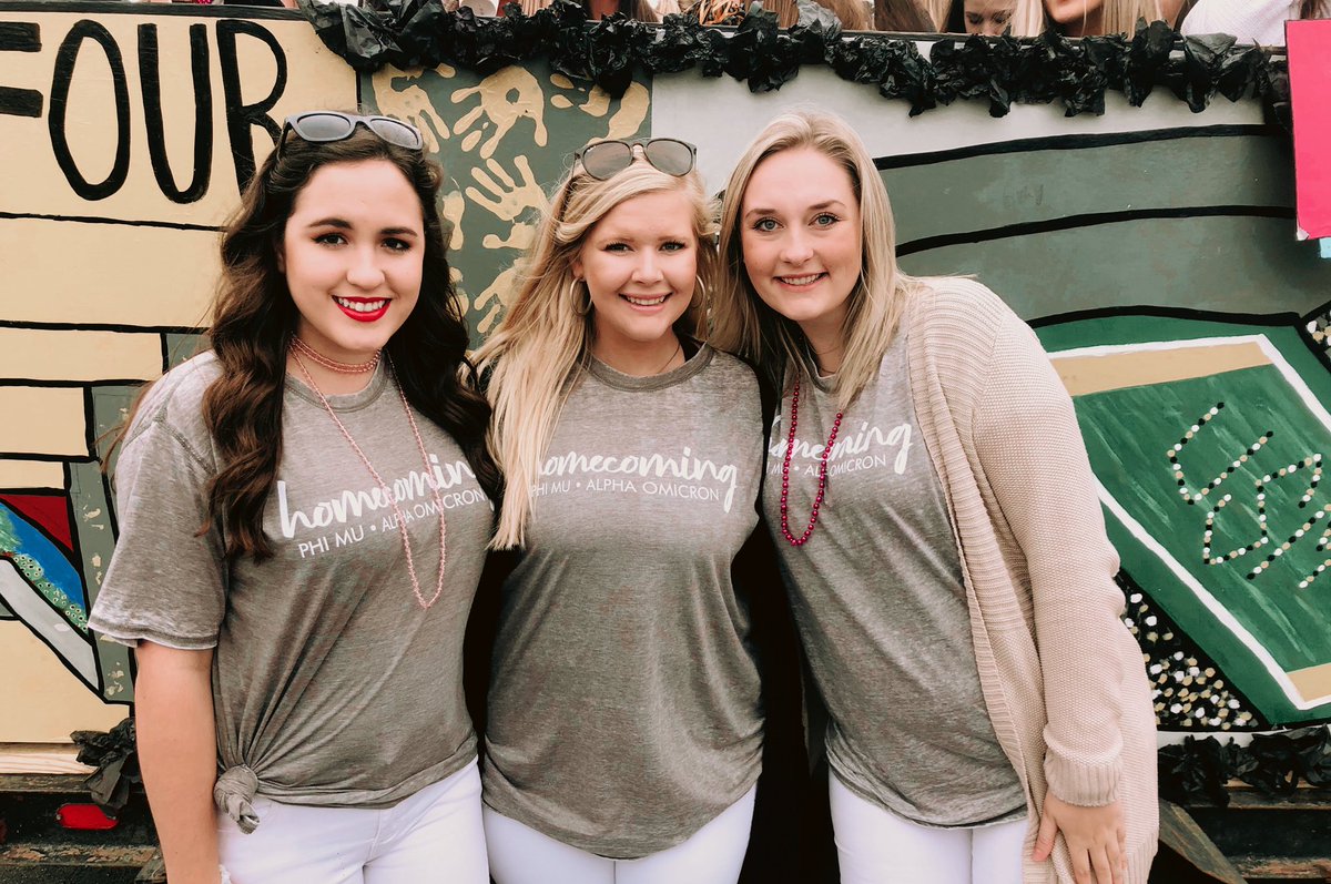PHI MU ╳ ALPHA OMICRON tweet media