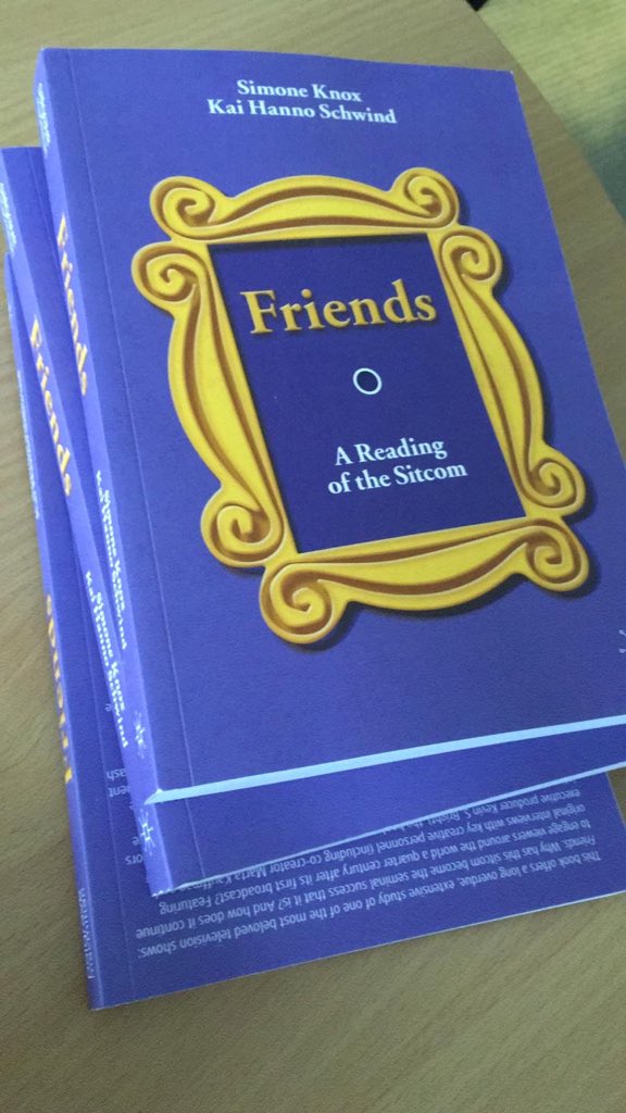 Dr Simone Knox (@simoneknox) on Twitter photo Out now: 86k words. In-depth close analysis. Interviews: Marta Kauffman, Kevin Bright, James Burrows, John Shaffner. Chapters: humour, performance, style & set design, representation & backlash, place in global TV production. Co-authored w <a href="/kaischwind/">Kai Schwind</a>
palgrave.com/gp/book/978303… Out now: 86k words. In-depth close analysis. Interviews: Marta Kauffman, Kevin Bright, James Burrows, John Shaffner. Chapters: humour, performance, style & set design, representation & backlash, place in global TV production. Co-authored w <a href="/kaischwind/">Kai Schwind</a>
palgrave.com/gp/book/978303…