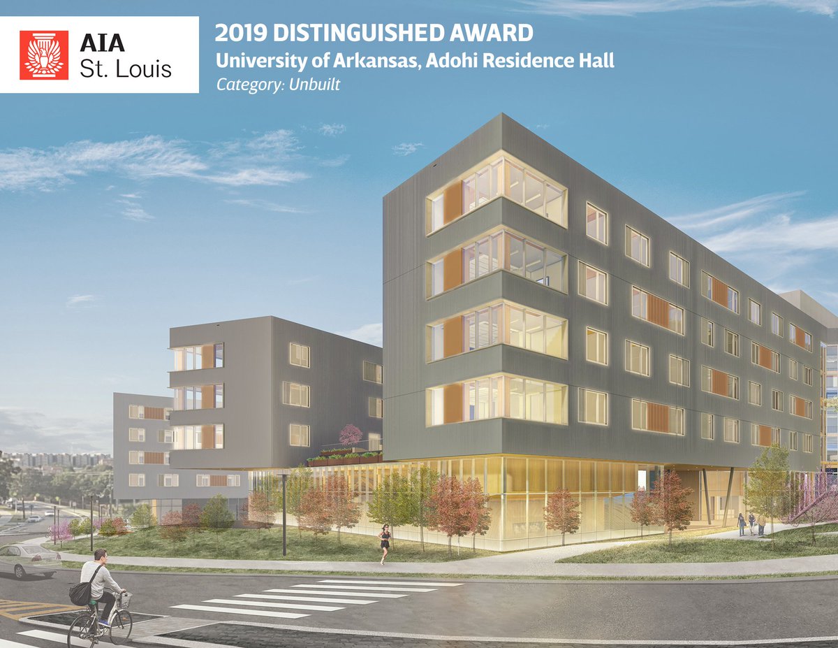 We are thrilled and honored to have three projects win AIA Design Awards as announced last Friday at the 2019 #AIA St. Louis and Central States Awards Ceremony! Congrats to our project teams on these outstanding accomplishments. #architecture
