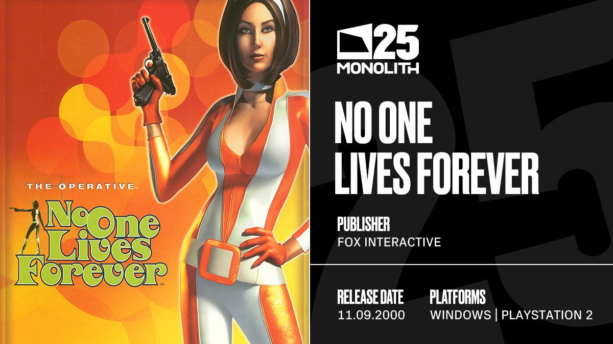 Almost 19 years ago, Cate Archer first put herself in H.A.R.M.'s way and won the hearts of fans around the world. A super spy extraordinaire with gadgets galore and a smoking wardrobe. Here's to you, Cate. May you live forever. #Monolith25 #Retrogaming