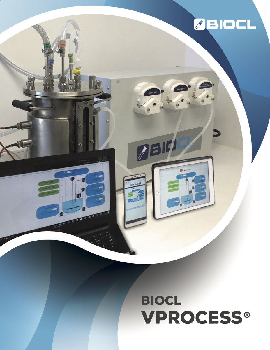 Biocl_Chile's tweet image. Comunidad para sus #bioprocesos, tenemos a disposición Biocl VProcess, software y hardware en #Biotecnología que controla y monitorea en linea las variables de su #Bioproceso. #bioreactor #biotecnología #fermentadores #biorreactores #BioclVProcess