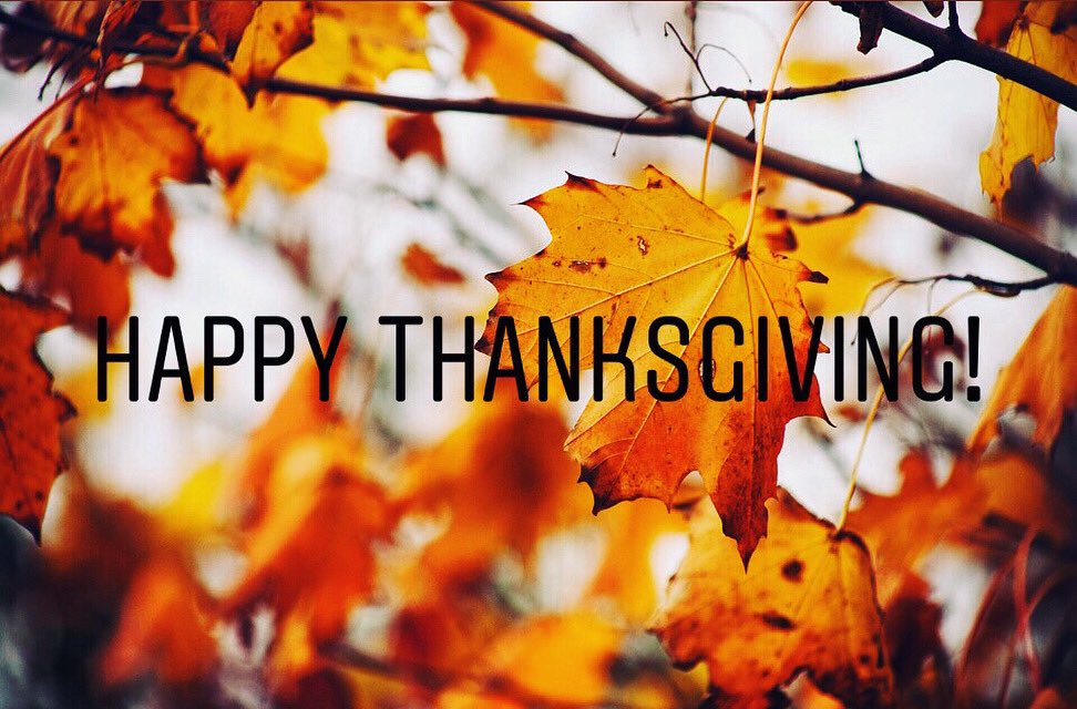 Happy thanksgiving everyone!