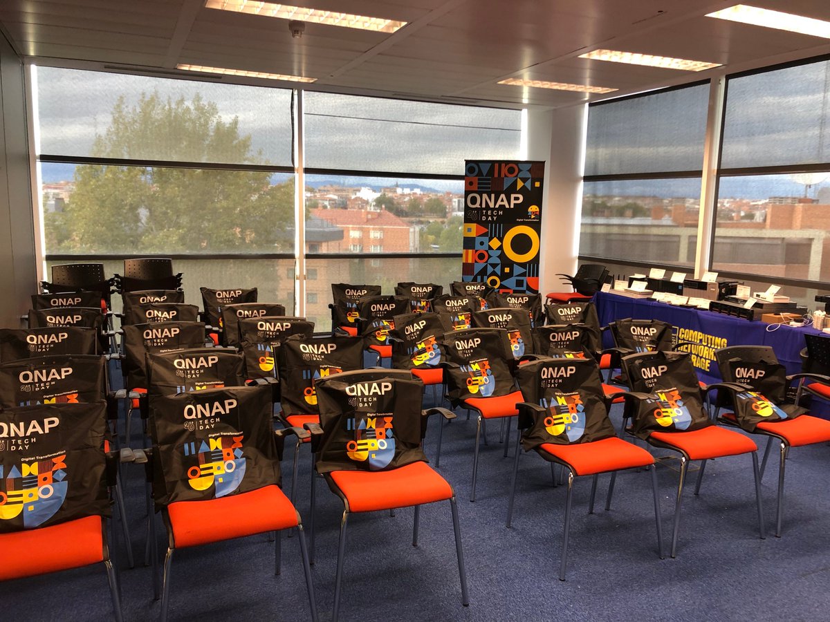 QNAPEspana's tweet photo. Todo listo para mostraros mañana nuestras últimas novedades en el #QNAP2020TechDaySpain
📌 https://t.co/3ywrvV0JFp
#HybridCloud #GuardianQGD1600P #QTSHero #BoxSafe #FCSAN #QuDedup #QNAP https://t.co/t6XC8rjpNU