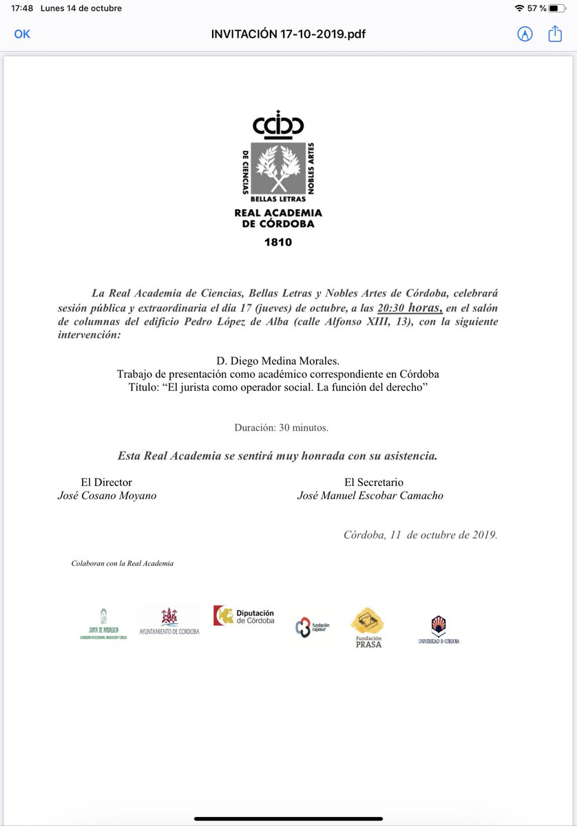 Sesión publica jueves día 17