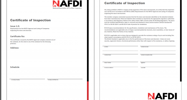 NAFDIUK's tweet photo. If Goverment require FENSA certificate for windows why not NAFDI certificate for fire doors??? https://t.co/mFoJkaX68u