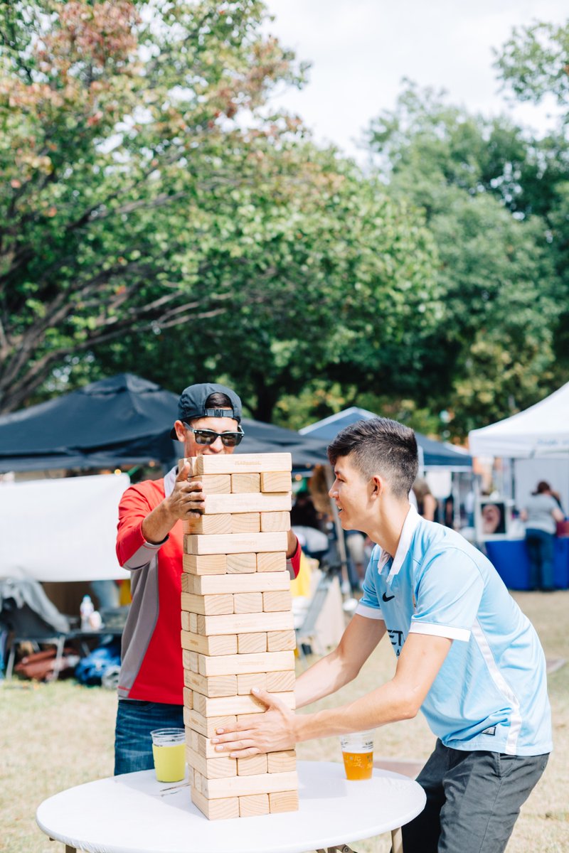 If you need a break from live music and beer drinking out our Steinfest event, we have outdoor adult games for everyone to enjoy!

We will have keg bowling, beer pong, corn hole, giant jenga and much more!

tinyurl.com/steinfest-plano