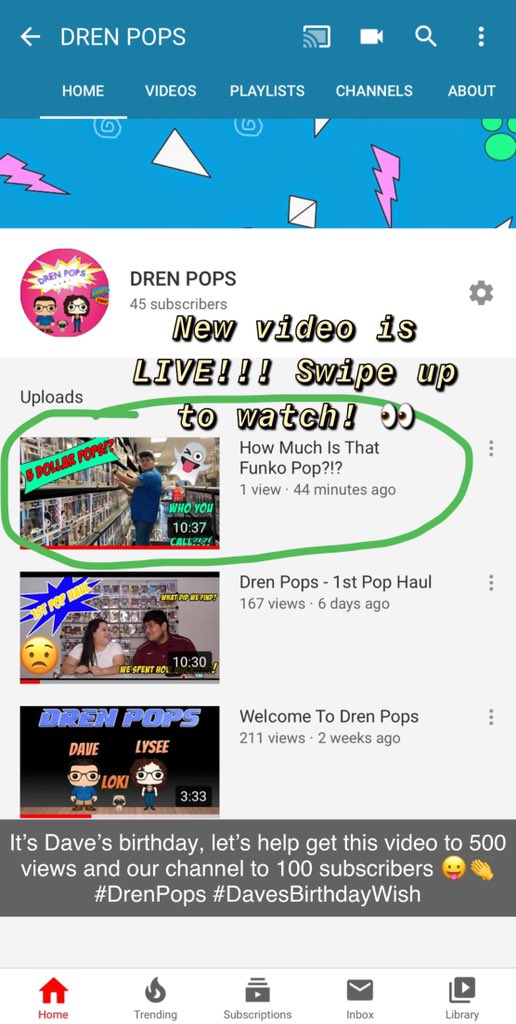 lyseeRmz's tweet photo. NEW VIDEO LIVE! 🎉🎉🎉 https://t.co/finIU2DYDk #DrenPops #FunkoFamily #FunkoPop #Funkoverse https://t.co/vXni4sVEhE