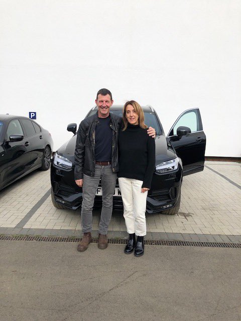 MarshallVolvo's tweet photo. Another #69Reg ready to hit the road from @MarshallVolvo #Grantham. A very happy Mr Holmes can’t wait to drive his new XC90 (from Sales Executive Hiten Mistry). #marshallmoments https://t.co/B7hiz0yiJ1
