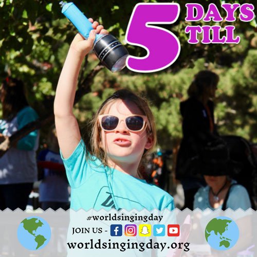 Click ‘Going’ and sing along with the world on October 19, 2019.
facebook.com/events/2075992… 
WorldSingingDay.org