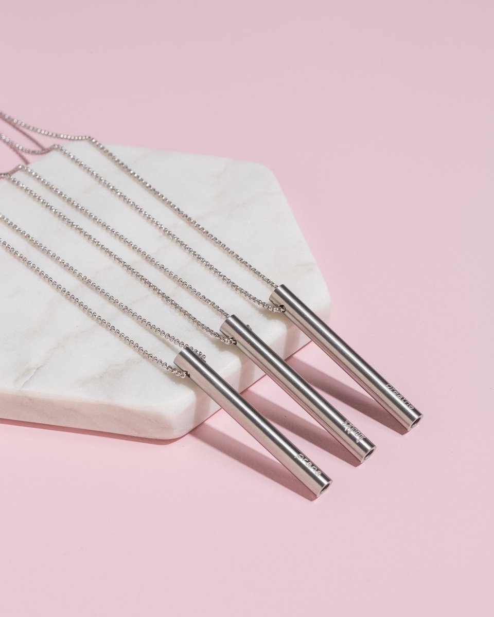 malaprayer's tweet photo. breathe drop bar necklaces, in three styles 👌🏻 #malaprayer https://t.co/WpzWeqGbGp