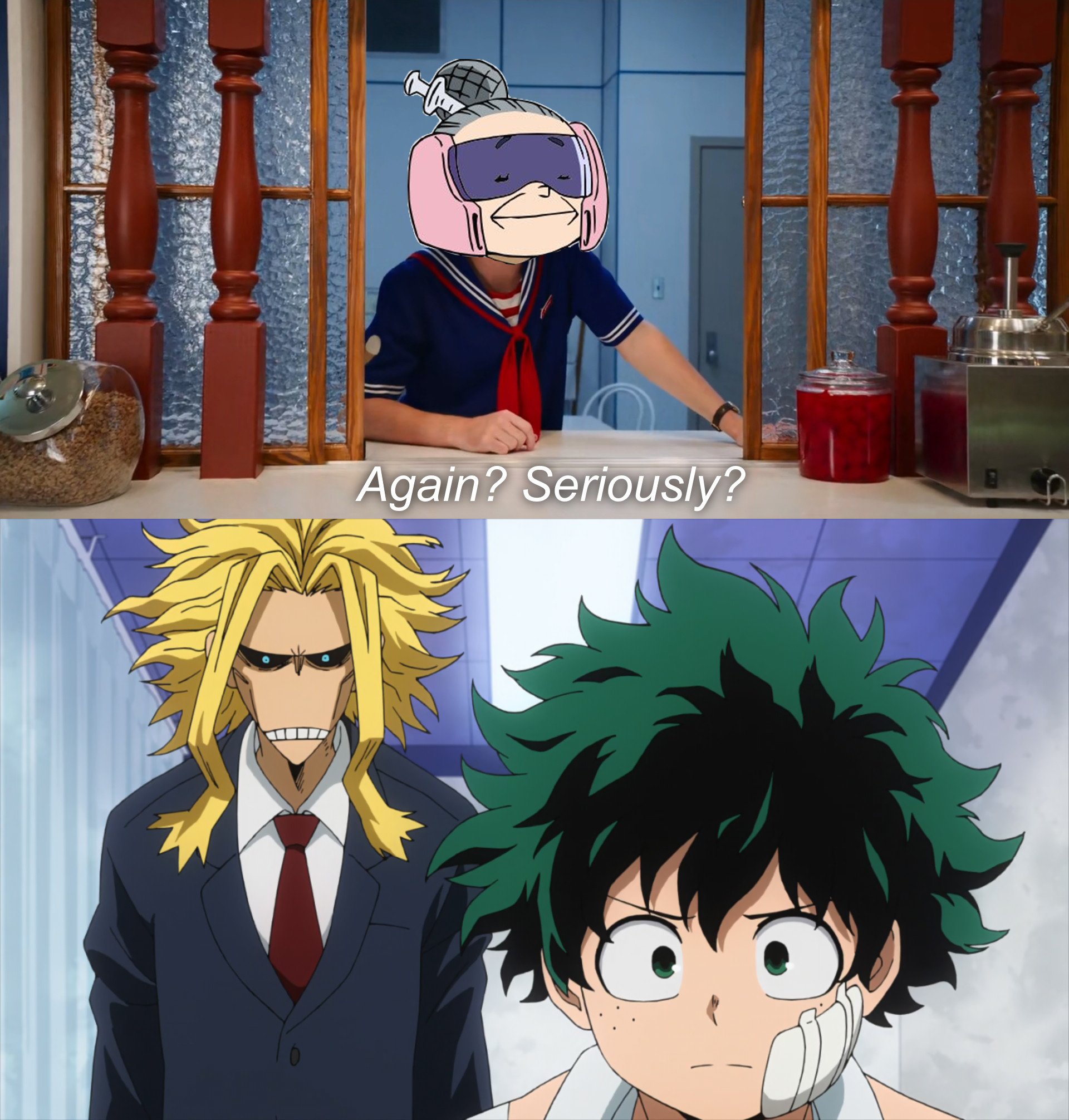 My Hero Academia on X: *Deku breaks his bones again* Recovery