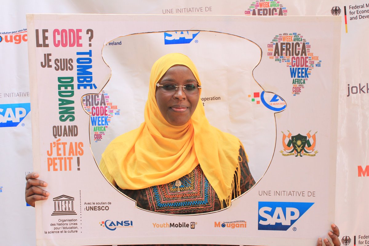 ACWNiger's tweet photo. Samedi 12 Octobre a eu lieu le lancement officiel de la 3ème édition de #AfricaCodeWeek Niger à l'#INDRAP de Niamey. Revivez le lancement en images 🇳🇪
@AnsiNiger @AfricaCodeWeek @Jokkolabs @DigitalMougani @Google https://t.co/PU7wNHdxyN