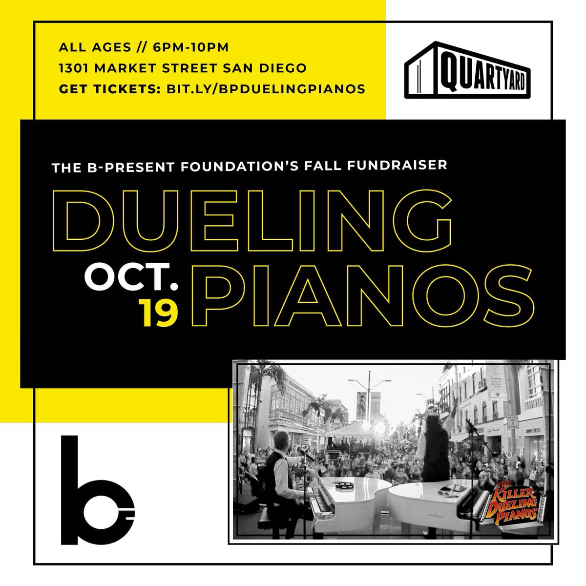 ⚠️VIP TIX ALMOST SOLD OUT  ⚠️ Unlimited drinks. Need we say more? 🥂

 Get tickets  ➡️ bit.ly/BPDUELINGPIANOS 

#SanDiego #VisitSD