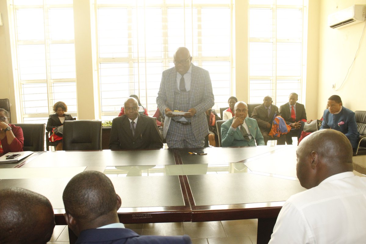 Imsuonline's tweet photo. Association of Medical Laboratory in Nigeria pays Imo State University courtesy visit, attends 16th Induction Ceremony for the Graduands of Bachelor of Medical Laboratory Science (https://t.co/TYSdN97Uih) today October 14th, 2019.
#Education #School #CleanImo #ImoState https://t.co/X41hs9yHed