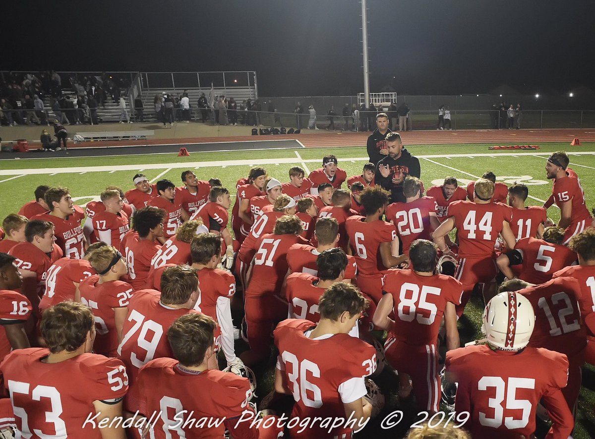 jimthejam's tweet photo. McPherson football has won 79 games this decade, which is 27 more than any other decade in program history.

With Friday’s win over Augusta, the Bullpups have now passed their win total from the 90s and 2000s COMBINED in this decade alone. https://t.co/ofIqU9iBO7