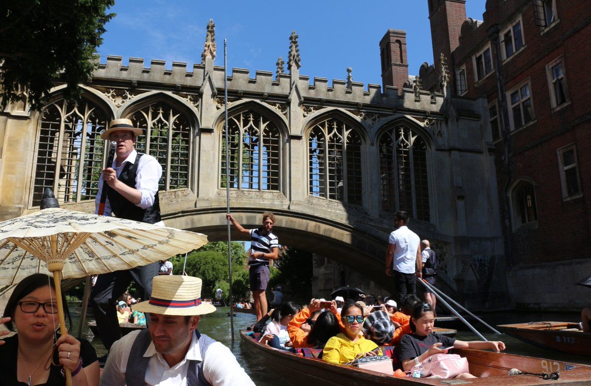 BerkeleySqB's tweet photo. Punting in Cambridge with @scudamorespunts was a great workout and a whole ton of fun. We’ll definitely be back for more soon. #ad #cambridge 
https://t.co/IsJ9KLm3fv https://t.co/XUbByBBXYe