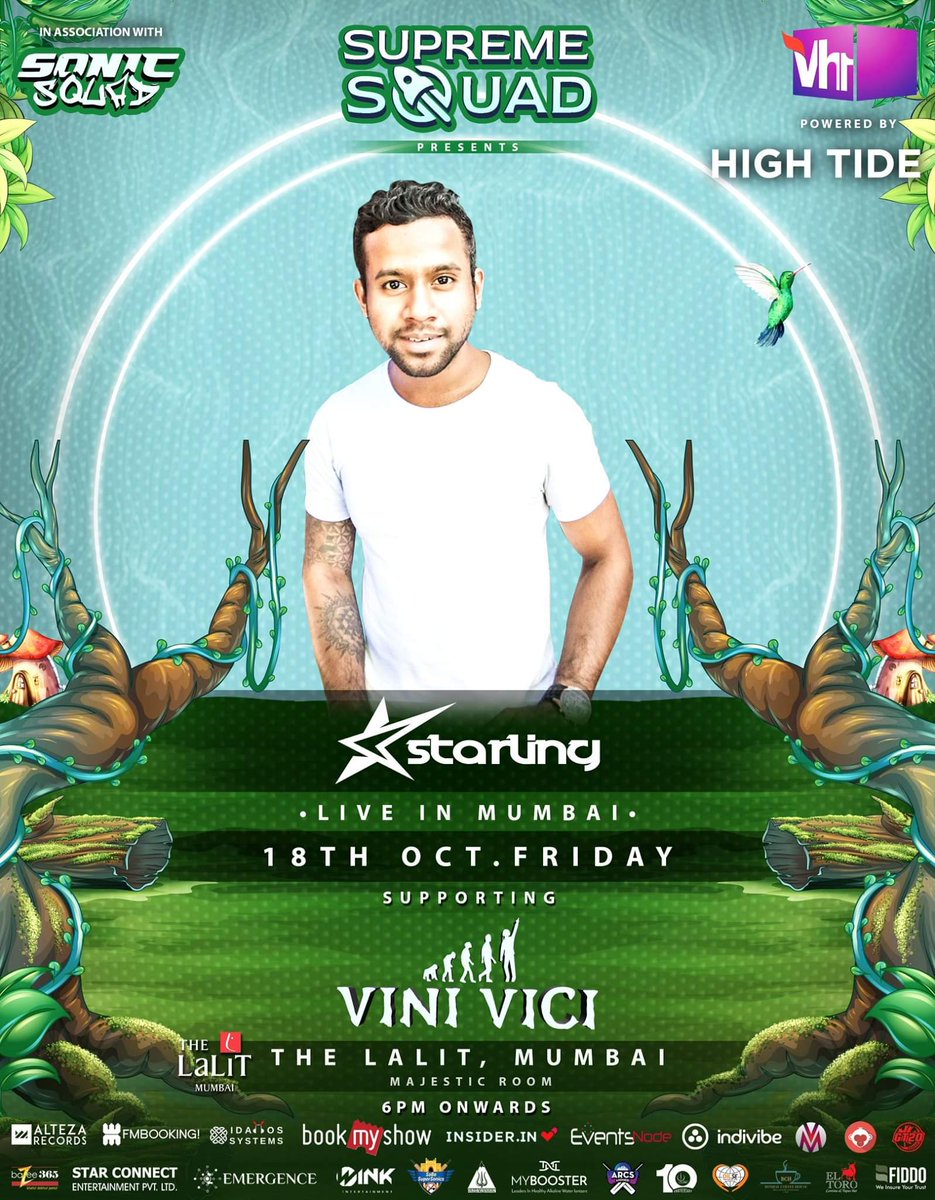 Supporting Acts 💥⚡
@vinivicimusic @AltezaRecords @Vh1India 

#musicevent #FridayThoughts #vh1india #Trance #electronicmusic #techno #psytrance #psychedelic #PSY #Trancefamily #Mumbai #vh1 #vinivici #festival #trancedance #musicfestival #mumbaiparty #party #events #partytime